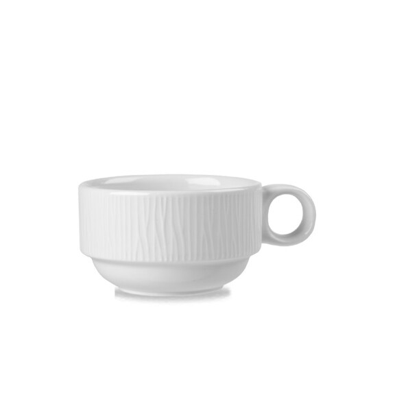 Porcelanowa filiżanka sztaplowana 160 ml | CHURCHILL, Bamboo