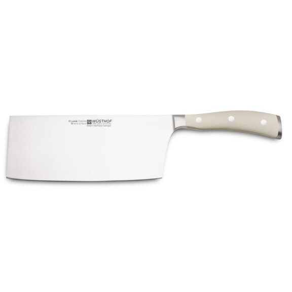 Nóż chińskiego szefa dł. 18 cm | WUSTHOF, Classic Ikon Creme