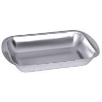 Pojemnik na mięso ze stali nierdzewnej, 3,3 l, 375x270x50 mm | CONTACTO, 5405/360