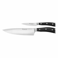 Zestaw - Nóż szefa dł. 20 cm i nóż do warzyw dł. 9 cm | WUSTHOF, Classic Ikon