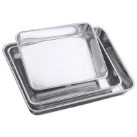 Taca ekspozycyjna ze stali nierdzewnej, 4 l, 360x275x50 mm | CONTACTO, 5407/350