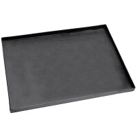 Prostokątna blacha stalowa do pizzy 400x300x30 mm | CONTACTO, 1745/400