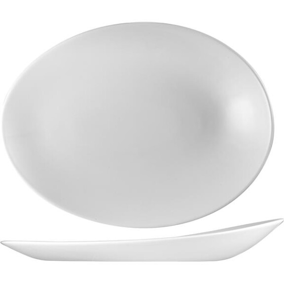 Porcelanowy talerz owalny 19,5 x 15 cm | CHURCHILL, Profile