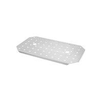 Ociekacz ze stali nierdzewnej do pojemników GN ¼ | HENDI, Kitchen Line