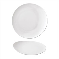 Porcelanowy talerz płaski z uniesionym rantem 29 cm | ARIANE, Vital Coupe