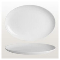 Porcelanowy półmisek bez rantu 31 cm | AMBITION, Simple