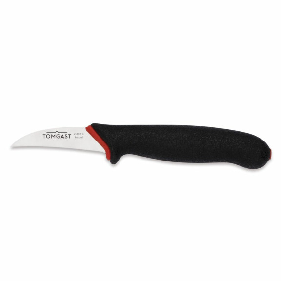 Nóż do oczkowania dł. 6 cm, czarny | TOM-GAST, T-2500-6