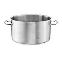 Garnek średni ze stali nierdzewnej 18/10 o pojemności 6,5 l | TOM-GAST, P1-2107-24