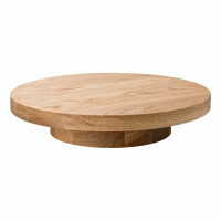 Patera dębowa okrągła niska śr. 280/170 mm | VERLO, Egzos