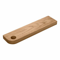 Deska dębowa z otworem 40x10x2,5 cm | VERLO, Simple