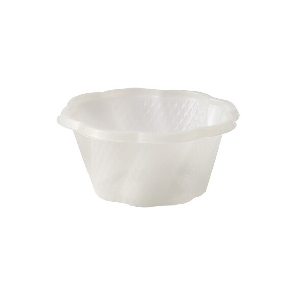 Pucharek na lody, desery i jogurty 80 ml, biodegradowalny, przezroczysty, 50 szt. PLA | ALCAS, BioHappy