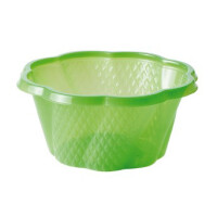 Pucharek na lody, desery i jogurty 100 ml, biodegradowalny, zielony, 50 szt. PLA | ALCAS, BioHappy