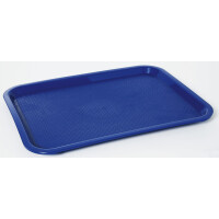 Taca polipropylenowa Fast Food 35x45 cm, niebieska | HENDI, 878828
