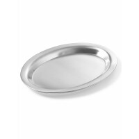 Taca do serwowania kawy, owalna 20x14 cm | HENDI, 405000