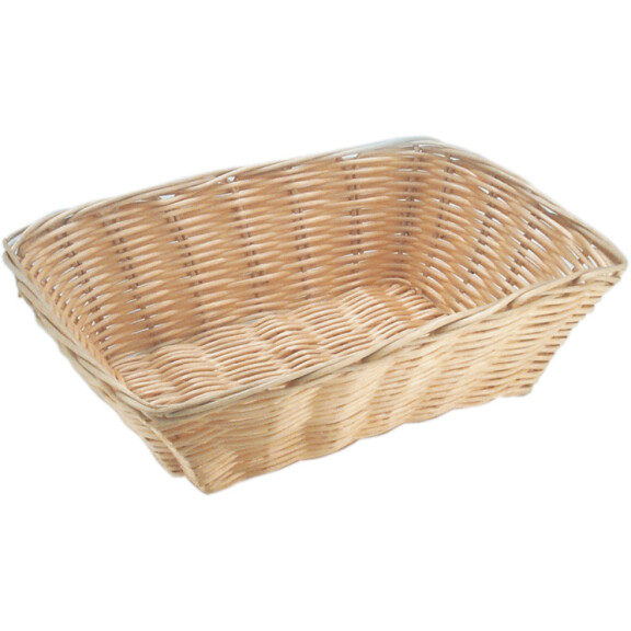 Koszyk prostokątny z polirattanu 22,5x15x6,5 cm | HENDI, 426807