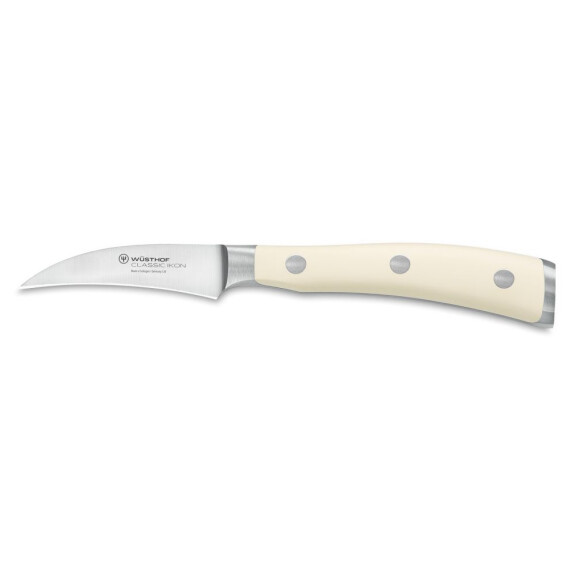 Nóż do oczkowania 7/17,9 cm | WUSTHOF, Classic Ikon Creme