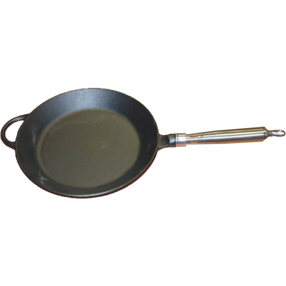 Patelnia żeliwna okrągła o średnicy 28 cm | TOM-GAST, T-112810
