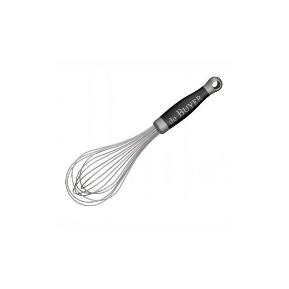 Rózga stalowa 35 cm z silikonową rączką, 8 drutów | DE BUYER, D-2610-35