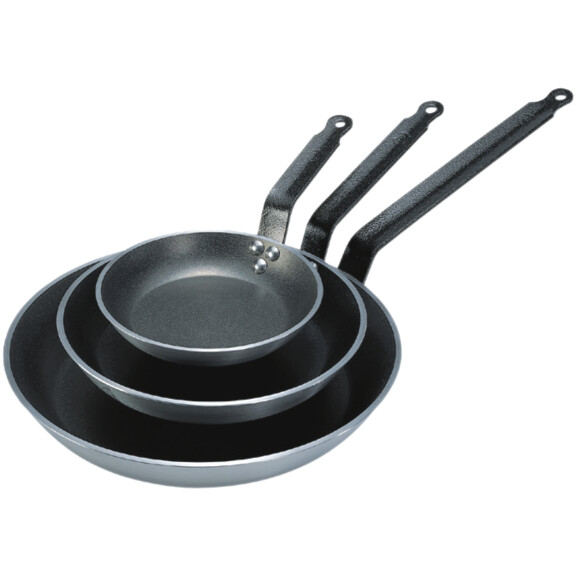 Patelnia okrągła z aluminium o średnicy 40 cm | DE BUYER, Choc