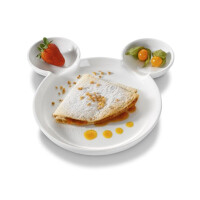 Talerz z porcelany, dziecięcy Miś | HENDI, 786499