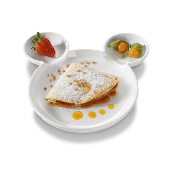 Talerz z porcelany, dziecięcy Miś | HENDI, 786499