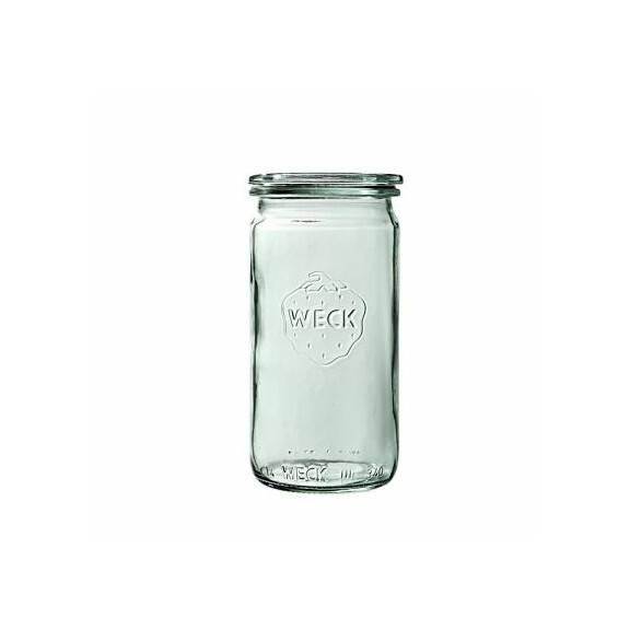Słoik cylindryczny o pojemności 340 ml – komplet 6 sztuk | WECK, Zylinder