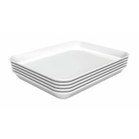 Pojemnik ekspozycyjny z melaminy 150x190x17 mm, biały, 5 szt. | BARTSCHER, 17W-150x190