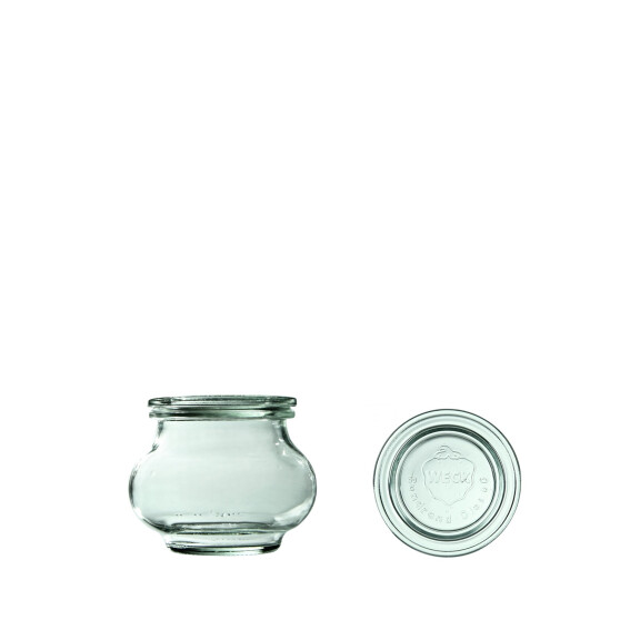 Słoik z pokrywką o pojemności 220 ml – komplet 12 sztuk | WECK, Deco
