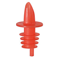 Nalewak wykonany z polietylenu, neon pomarańczowy, średnica 4 mm | CONTACTO, 5852/038