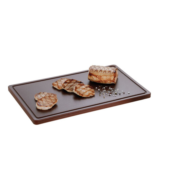 Deska do krojenia 530x325x24 mm, brązowa | BARTSCHER, PRO 53x32 BR-R