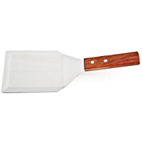 Łopatka do steków o długości 18 cm, uchwyt drewno | TOM-GAST, T-1001-5