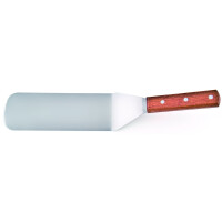 Łopatka do steków o długości 25 cm, uchwyt drewno | TOM-GAST, T-210-25