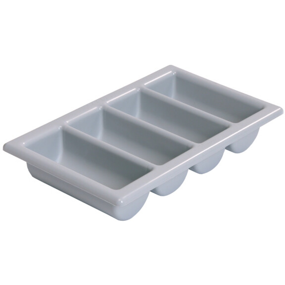 Pojemnik polipropylenowy na sztućce 530x325x100 mm | CONTACTO, 56/550