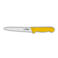 Nóż do filetowania - giętki o długości 16 cm żółty | TOM-GAST, T-7500-16G