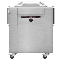 Pakowarka próżniowa komorowa, wolnostojąca, listwa 410 + 410 + 580 mm, pompa BECKER 20 m3/h, 0,75 kW, 853x537x1032 mm, przyłącze gazu obojętnego | MYC
