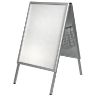 Potykacz aluminiowy z tablicą 420x594x950 mm | CONTACTO, 7692/002