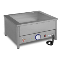 Bemar elektryczny, nastolny 2xGN 1/1 200, 80x60x35 cm | EGAZ, BE-2N