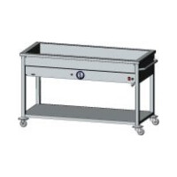 Bemar elektryczny, jezdny 4xGN 1/1 200, 140x60x85 cm | EGAZ, BE-4J
