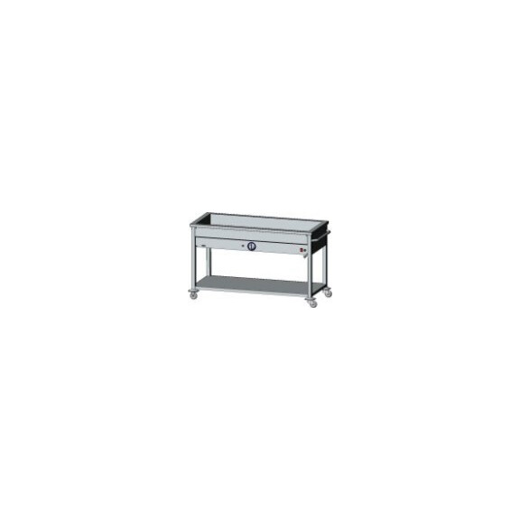 Bemar elektryczny, jezdny 4xGN 1/1 200, 140x60x85 cm | EGAZ, BE-4J