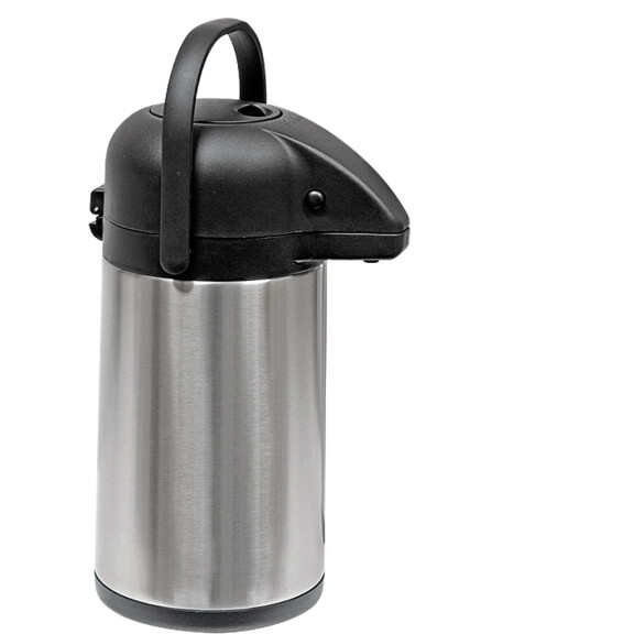 Termos stalowy z pompką 2,5 l | STALGAST, 383250