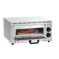 Piec do pizzy elektryczny, kompaktowy, 1,5 kW, 230 V, 1x 33,5 cm, 510x500x270 mm | BARTSCHER, ST340