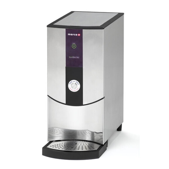 Warnik do gorącej wody z przyciskiem, nablatowy 5 l, 464x210x465 mm | MARCO, Ecoboiler PB5