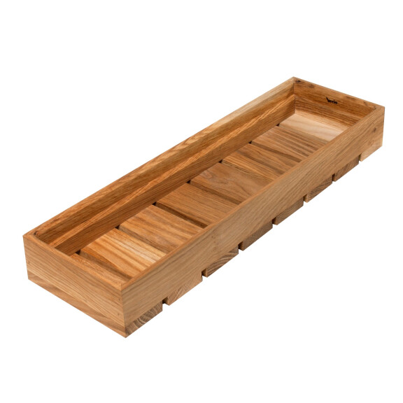 Drewniana skrzynka do systemu bufetowego GN 2/4 6,5 cm | VERLO, V-24002