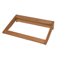 Podstawa skośna GN 1/1, dębowa, do systemu bufetowego 53x32,5 cm | VERLO, V-11007