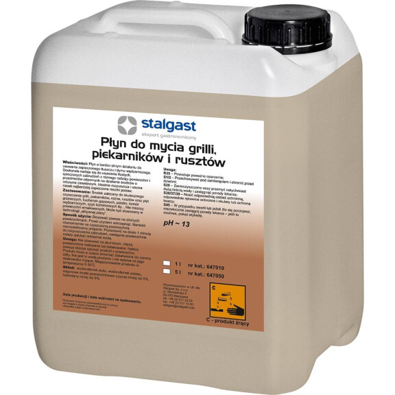 Płyn do mycia grilli i pieców, 5 l | STALGAST, 647050