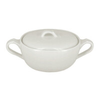 Waza z pokrywką o pojemności 3000 ml, biała porcelana | RAK, Anna