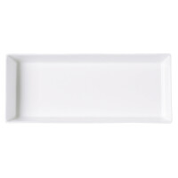Prostokątny talerz płaski 47x20x6 cm, biały | RAK, Buffet