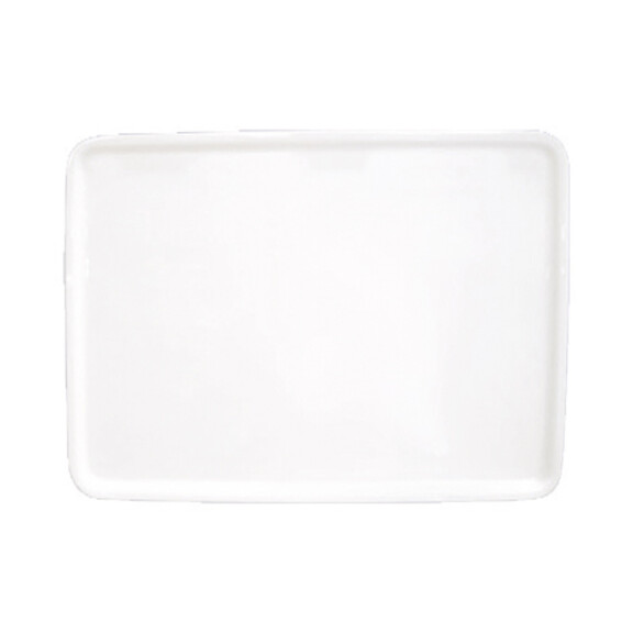 Prostokątna taca 41x30 cm, biały | RAK, Buffet