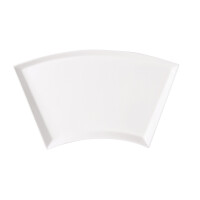 Biały półmisek do systemu bufetowego porcelanowy 51x30 cm | RAK, B. Concept