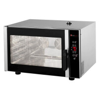 Piec konwekcyjno-parowy, 4x 600x400mm, 4x GN1/1, sterowanie elektroniczne | RESTO QUALITY, VS DP 004E
